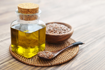Flax seeds and oil