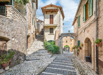 Casperia, medieval rural village in Rieti Province, Lazio (Italy)