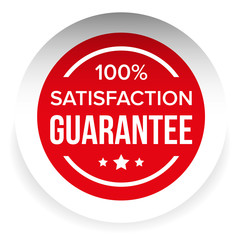 satisfaction guaranteed label vector