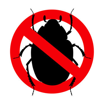 Beetles Prohibited Symbol