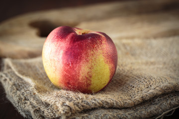 Fresh white peach