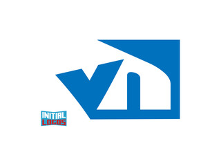 VN Initial Logo for your startup venture