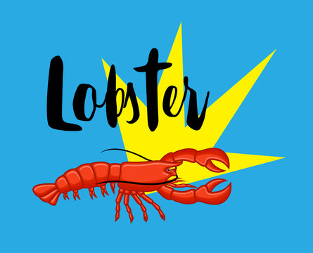 Comic Lobster Fish