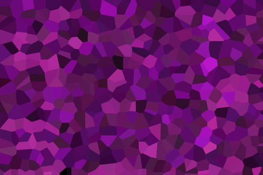 Abstract colorful polygon of purple pattern background, illustration, copy space for text