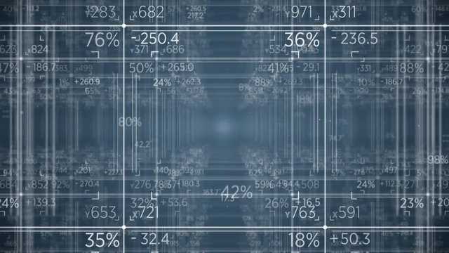 Cyberspace Data Grid of Digital Technology Loop