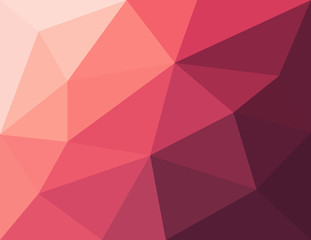 Obraz premium Pink abstract polygonal background