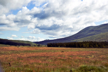 landscapes and villages of the highlands, Scotland