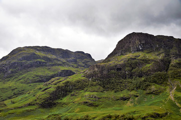 Fototapeta premium landscapes and villages of the highlands, Scotland