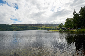 Fototapeta na wymiar Loch Ness and Port Arthur in the highlands, scotland