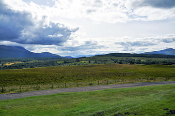landscapes and villages of the highlands, Scotland