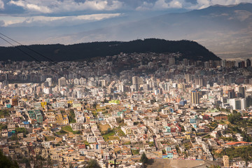 Fototapeta premium viste di quito,ecuador