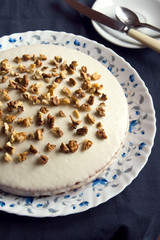 pumpkin and walnut cake