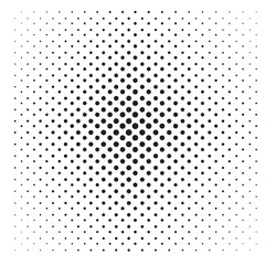 Abstract Pop Art Dotted Pattern