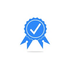 Approved or Certified Medal Icon