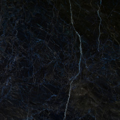 Naklejka na ściany i meble Black marble natural pattern for background, abstract natural ma