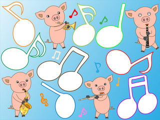 子豚のコンサート