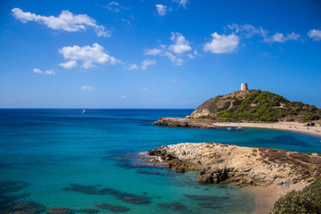Torre de Chia bay Italy Sardinia