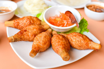 Vietnamese-Style Fried Shrimp with Sugar Cane
