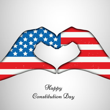 Constitution Day background