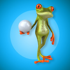 Fun frog