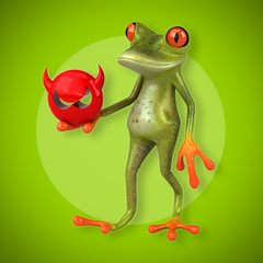 Obraz premium Fun frog