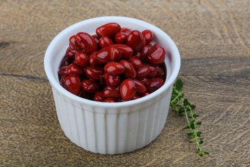 Red canned kidney beans