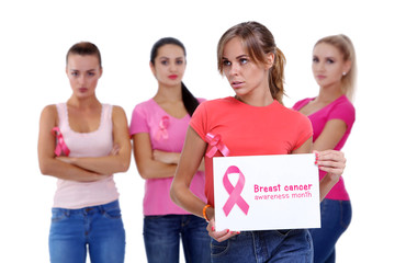 breast cancer awareness health concept.