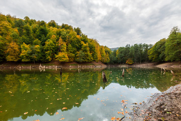 Obraz premium Churet Lake, Mazandaran, Iran