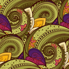 Vector Seamless Floral Pattern