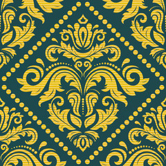 Seamless Vector Baroque Pattern