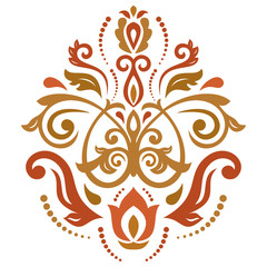 Oriental Abstract Vector Pattern