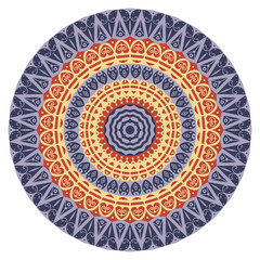 Round ethnic pattern