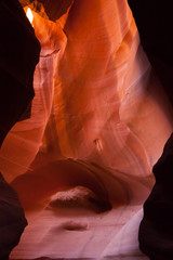 Upper Antelope Slot canyon abstraction