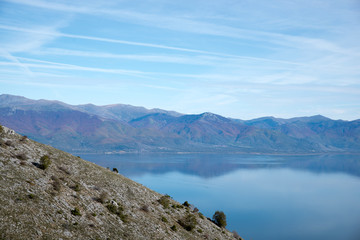 Lake Prespa in Macedonia