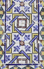 Fototapeta premium Typical decorative tiles