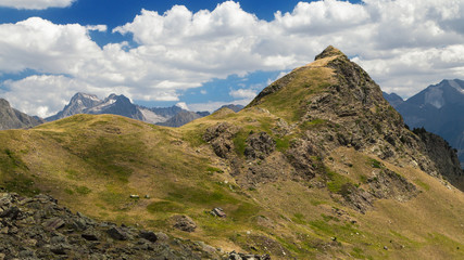Fototapeta na wymiar Punta Garganta Peak