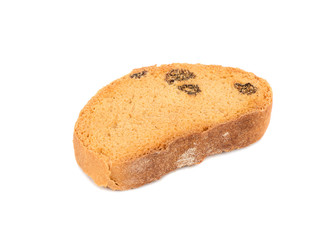 Rusk with raisins