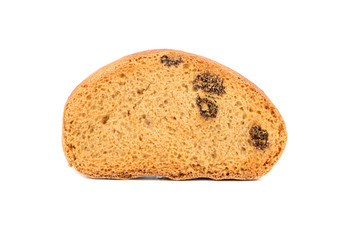 Rusk with raisins
