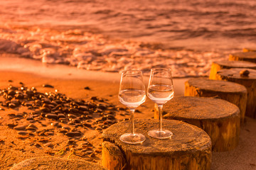 romantik am strand