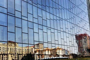 Obraz premium Facade glass building