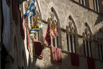 Siena race's flags 02