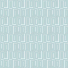 oblong maze ornament. seamless vector pattern.