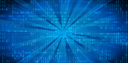 Digital technology world. Business virtual concept. Vector background