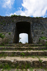 沖縄県　世界遺産　中城城跡
