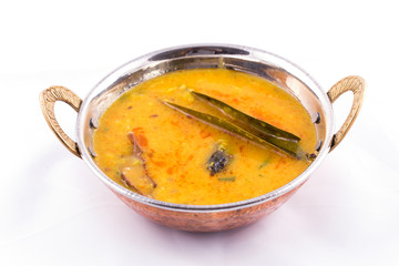 Dal tadka - north indian food - yellow dal fry