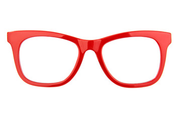 rote Brille freigestellt