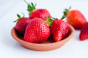   fresh red   strawberry