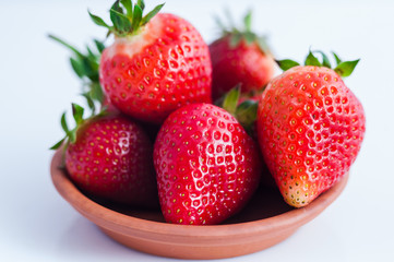   fresh red   strawberry