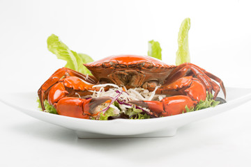 Steamed Crab