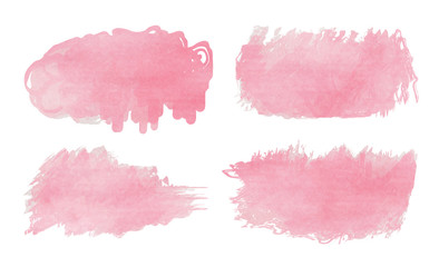 Obraz premium Abstract watercolor splash. Watercolor drop. Digital art paintin